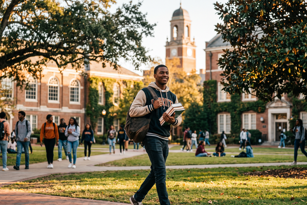 Afternoon on Campus Path