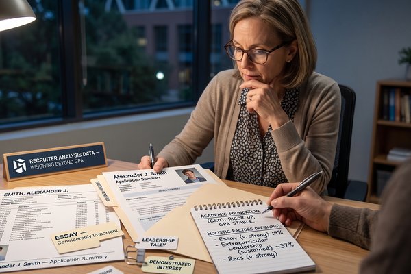 What Admissions Officers Actually Weigh Beyond GPA and Test Scores