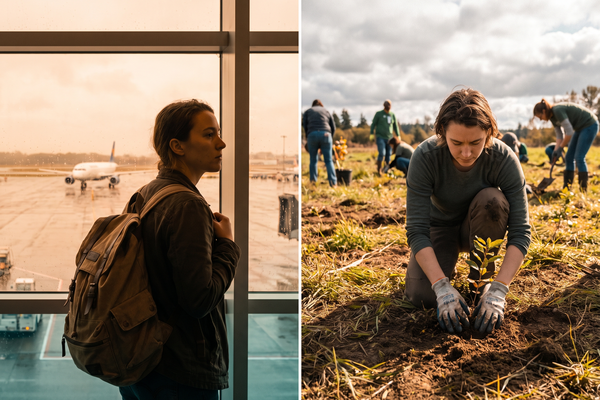 Travel vs. Planting A Tale of Two Choices