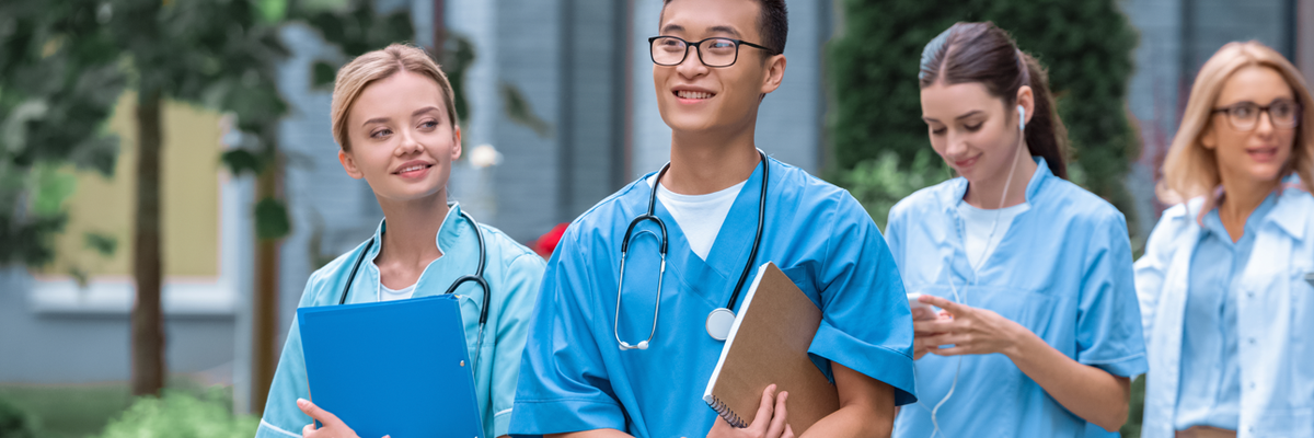 nursing school students