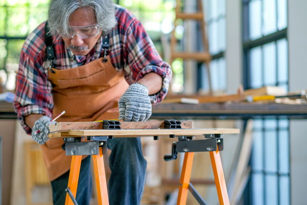 older tradesperson