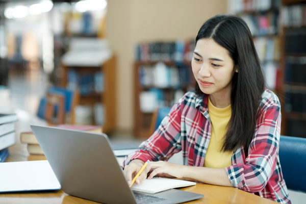 studying student